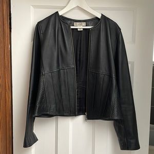 Nine West Leather Jacket